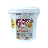 フジワラ化学 簡単安心珪藻土 10kg 浅黄 FCF008A