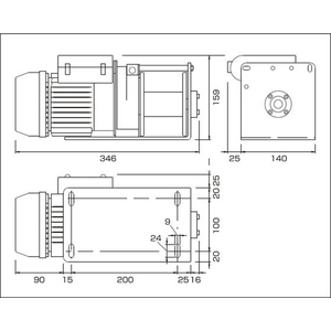 エスコ AC100V/100kg 電動ウィンチ FCJ474M-EA840BH-イメージ5