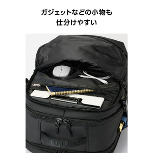 エレコム シューズ収納トラベルバックパックL ブラック BM-BPTR01BK-イメージ4