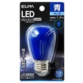 エルパ LED電球 E26口金 1．4W装飾電球 サイン球タイプ 青色 elpaball mini LDS1B-G-G902