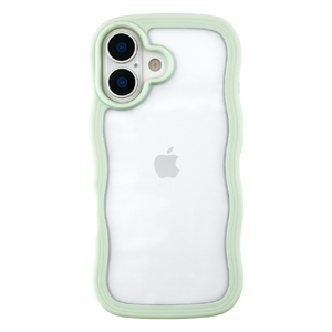 ユニケース Wavy Case (mint) for iPhone 17 UNI-25M-WCMT-イメージ1