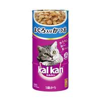 マースジャパンリミテッド カルカン ハンディ缶 1歳から まぐろ入りかつお(160g×3P) ｶﾙｶﾝﾊﾝﾃﾞｲｶﾝﾏｸﾞﾛｶﾂｵ160GX3