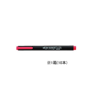 コクヨ 蛍光マーカープリフィクス シングル ピンク10本 1箱(10本) F827019-PM-L102P-イメージ1