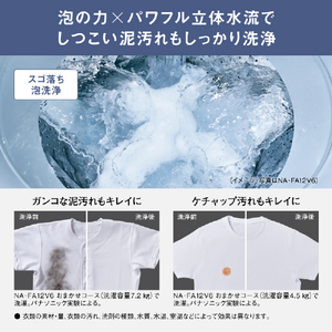 パナソニック 7キロ全自動洗濯機 ナチュラルベージュ NA-FA7H6-C-イメージ8
