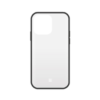 グルマンディーズ iPhone 14 Pro/13 Pro用耐衝撃ケース IIIIFIT CLEAR ブラック IFT-123BK