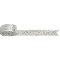 タカ印 リボン グランドメタル 銀 6mm×20m FCE169Z-50-7101