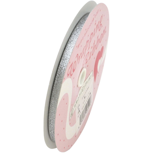 タカ印 リボン グランドメタル 銀 6mm×20m FCE169Z-50-7101-イメージ3