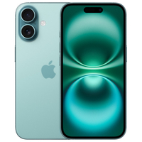 Apple SIMフリースマートフォン iPhone 16 256GB ティール MYE13J/A