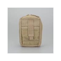 エスコ 小物ポーチ コヨーテ 127×76×190mm FCV9549-EA925DB-28