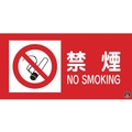 緑十字/消防・危険物標識 禁煙・NOSMOKING 消防-1A FC188VD-8148692