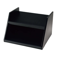 江部松商事 EBM/木製 オーガナイザーボックス用スタンド 2段3列 黒 FC986LB-1027210