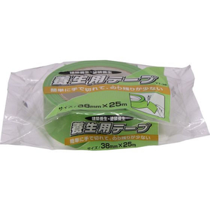 アサヒペン 養生用テープ 38mm×25m YT-38 FC342PM-YT-38-イメージ1