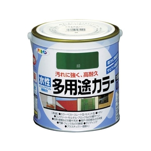 アサヒペン 水性多用途カラー 0.7L 緑 FC325HS-7878435-イメージ1