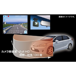 FRC 前方1カメラ・ドライブレコーダー NEXTEC NX-DR10-イメージ6