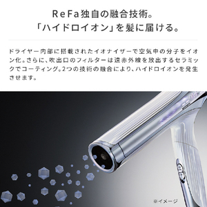 MTG ヘアドライヤー ReFa BEAUTECH DRYER SMART W アイボリー RE-AX-20A-イメージ6