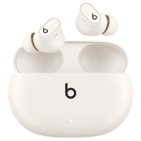 Beats by Dr.Dre ワイヤレスノイズキャンセリングイヤフォン Beats Studio Buds + アイボリー MQLJ3PA/A