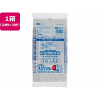 ジャパックス 松戸市指定 燃やせるごみ用 10L 20枚×30P 取手付 FC393RG-MTJ11
