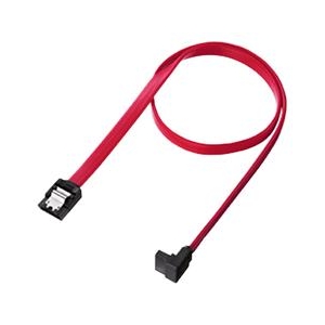 サンワサプライ シリアルATA3ケーブル/上L型 1m TK-SATA3-1UL-イメージ1