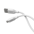 CIO シリコンケーブル USB-A to USB-C 1m ホワイト CIO-SL30000-AC1-WH