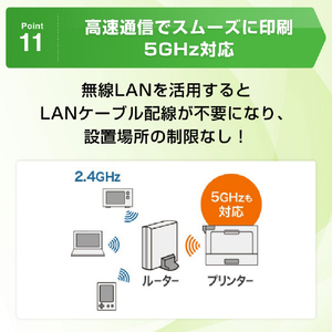 ブラザー A4モノクロレーザープリンター JUSTIO ブラック HL-L2460DW-イメージ13