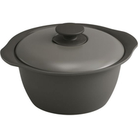 アイリスオーヤマ 無加水鍋 24cm チャコールグレー FC031PJ-MKS-24