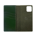 GAZE iPhone 12/12 Pro用Tuscany Belly MagSafe対応ダイアリーケース グリーン GZ20915I12PGR