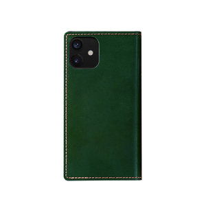GAZE iPhone 12/12 Pro用Tuscany Belly MagSafe対応ダイアリーケース グリーン GZ20915I12PGR-イメージ4