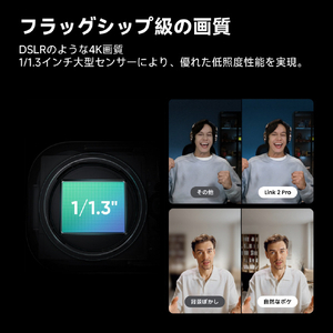 insta360 Link 2C Pro グラファイトブラック CINSABPB-イメージ9