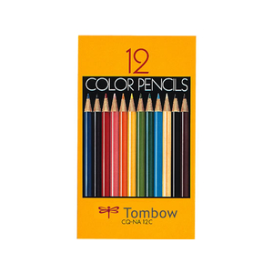 トンボ鉛筆 色鉛筆 紙箱入 12色セット F864878-CQ-NA12C-イメージ1