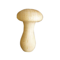 ラ・ルース 木製 箸置き きのこ型 ホワイト 108131 FC043LT-6588870