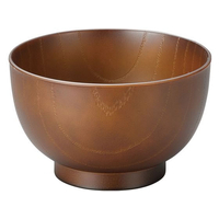 江部松商事 EBM/耐熱3.8寸 都汁椀 総ライトブラウン 1001118 FC170LS-6223690