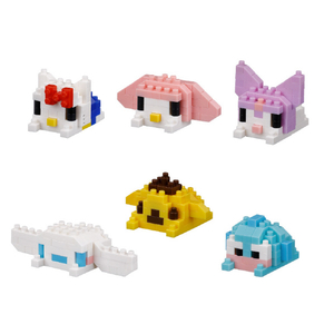 カワダ ナノブロック ミニナノ サンリオキャラクターズ vol.3 ふにゅまる(単品) NBMC93ﾐﾆﾅﾉｻﾝﾘｵ03ﾌﾆﾕﾏﾙ-イメージ1