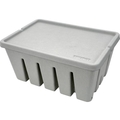 トラスコ中山 パルプ製ツールボックスM グレー グレー302210143 FC763DT-2075960