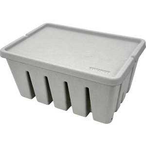 トラスコ中山 パルプ製ツールボックスM グレー グレー302210143 FC763DT-2075960-イメージ1