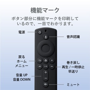 エレコム FireTVStick4K対応音声認識リモコン用カバー ブラック AVD-AFTSRCBK-イメージ6