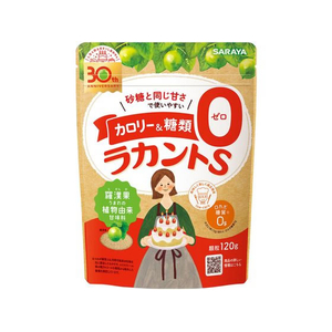 サラヤ ラカントS 顆粒 120g FC608TG-イメージ1