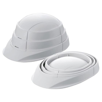 防災用ヘルメット セーフメット 折りたたみヘルメット THKG0001(ホワイト) FCF712W-24-9140-00