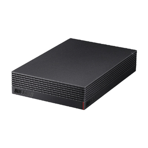 BUFFALO USB 3.2(Gen1)/USB 3.1(Gen1)/3.0/2.0 外付けHDD(4TB) ブラック HD-EDS4U3-BD BUFFALO USB 3.2(Gen1)/USB 3.1(Gen1)/3.0/2.0 外付けHDD(4TB) ブラック HD-EDS4U3-BD