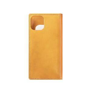 GAZE iPhone 12/12 Pro用Tuscany Belly MagSafe対応ダイアリーケース イエロー GZ20916I12PYL-イメージ3