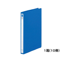 リヒトラブ リングファイル(カドロック&ツイストリング)A4-S ブルー 10冊 1箱(10冊) F881877-F-867U-20