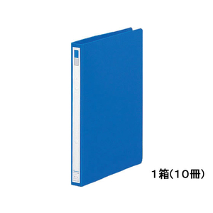 リヒトラブ リングファイル(カドロック&ツイストリング)A4-S ブルー 10冊 1箱(10冊) F881877-F-867U-20-イメージ1