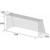 トーエイライト TOEI LIGHT トーエイライト/一般サッカーゴールネット 亀甲目 2張1組 ホ FCJ265B-B3628