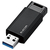 エレコム USB3．1(Gen1)対応ノック式USBメモリ(32GB) ブラック MF-PKU3032GBK-イメージ1