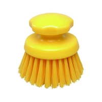 バーテック バーキュートプラス ハンドブラシ丸型 ソフト黄 BCP-RHSB3Y FC650JD-2021585