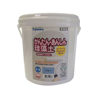 フジワラ化学 簡単安心珪藻土 10kg ポリ缶ブルー FCF012A