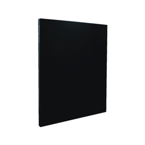 セキセイ クリヤーファイル高透明 A4 20ポケット ブラック F892937-KP-2512-60-イメージ1