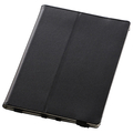 エレコム iPad mini 第6世代用ソフトレザーケース 手帳型/2アングル/軽量 ブラック TB-A21SPLFBK