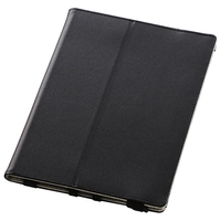 エレコム iPad mini 第6世代用ソフトレザーケース 手帳型/2アングル/軽量 ブラック TBA21SPLFBK