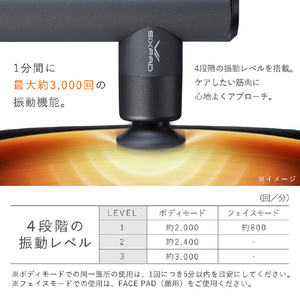 MTG Power Gun Pocket SIXPAD ブラック SEBP03A-イメージ5