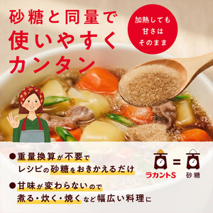 サラヤ ラカントS 顆粒 580g FC609TG-イメージ4